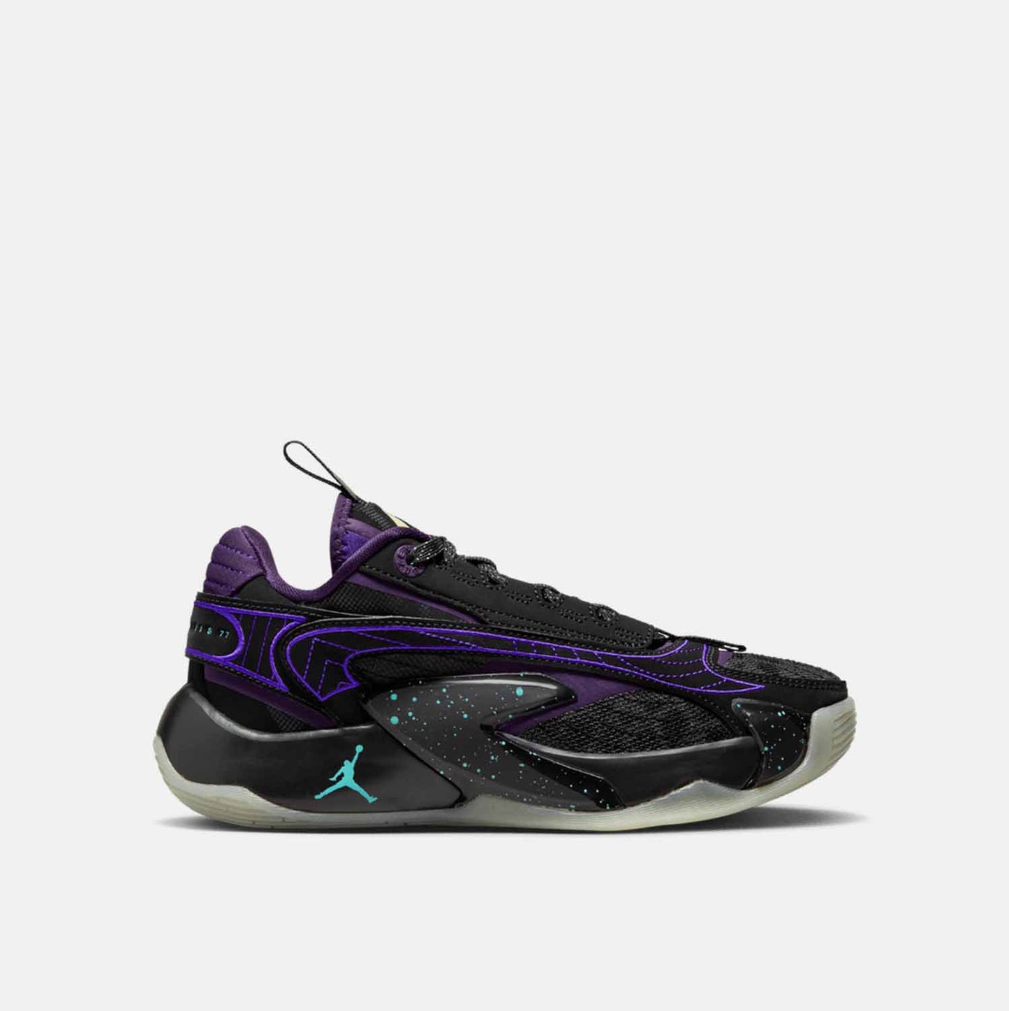 Side view of Kids' Jordan Luka 2 Basketball Shoes.