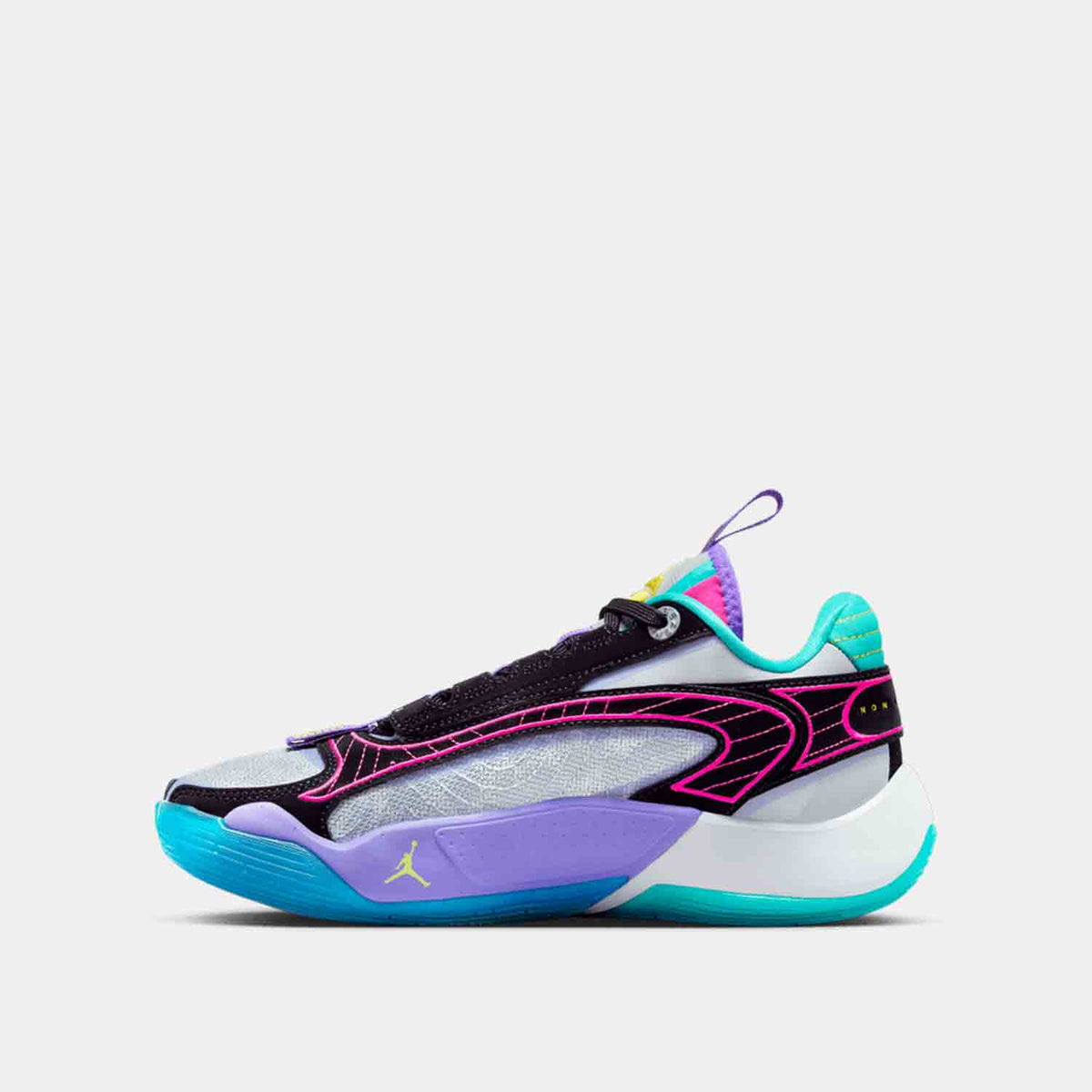 Side medial view of Kids' Jordan Luka 2 All Star.