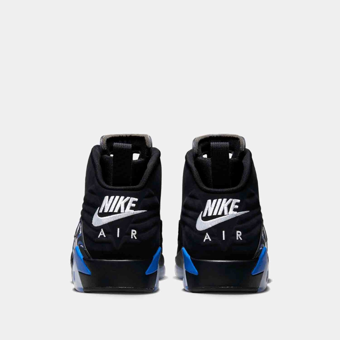 Rear view of the Men's Jordan Jumpman MVP 'Black Royal'.