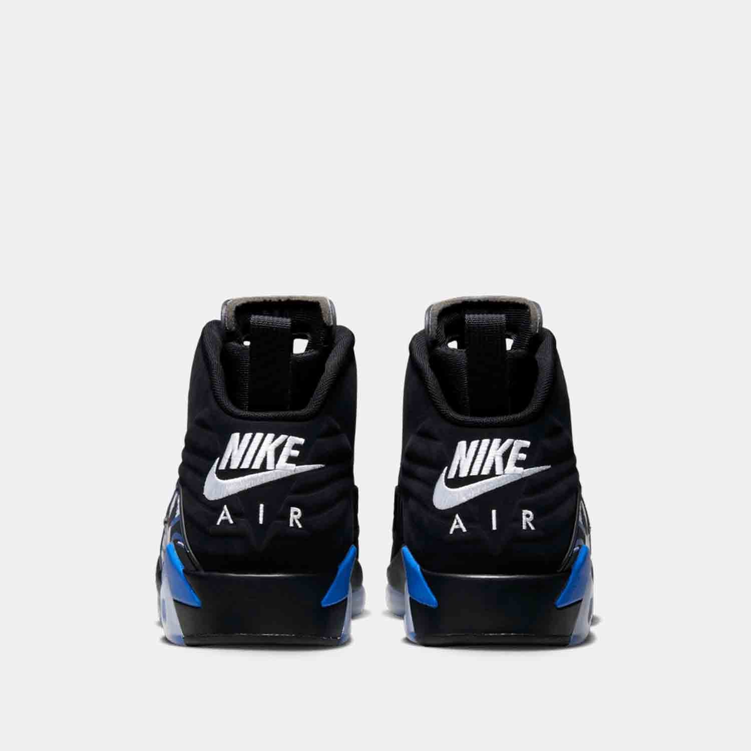 Rear view of the Men's Jordan Jumpman MVP 'Black Royal'.