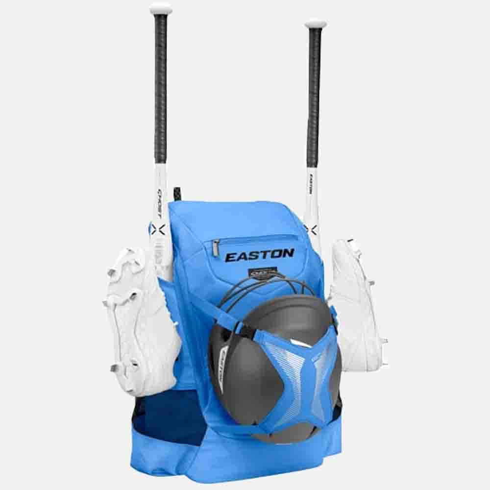 Front view of the Easton Ghost NX Fastpitch Backpack.