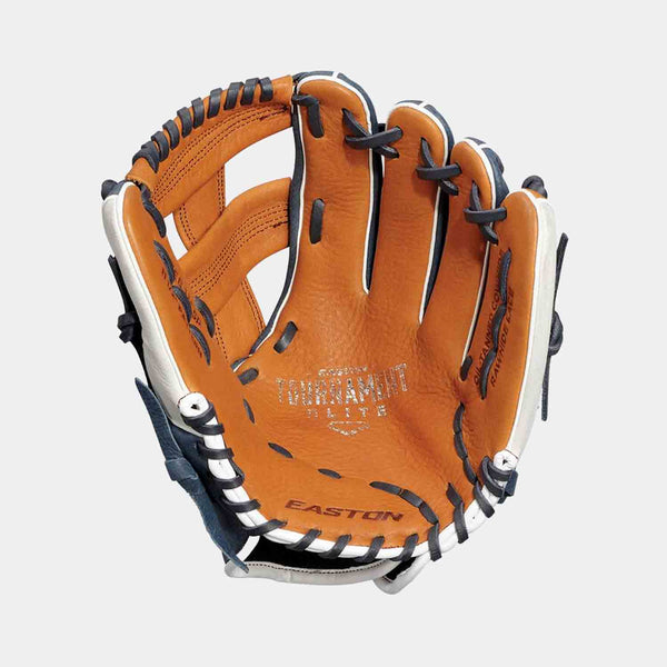 Front palm view of Men's Easton Tournament Elite 11.5-inch Infield Glove.