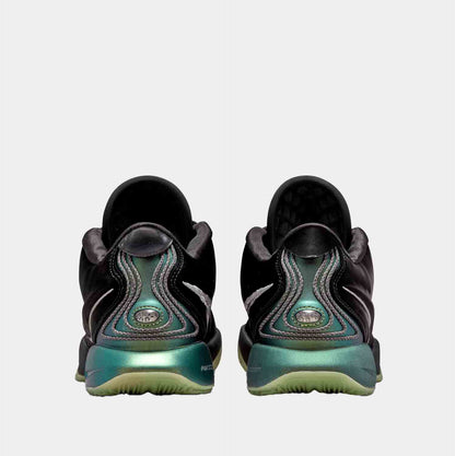 Rear view of Men's Nike LeBron XXI 'Tahitian'.