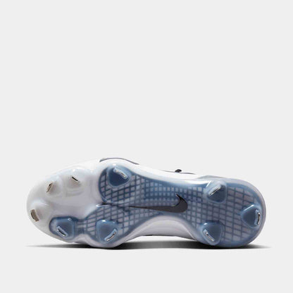 Bottom view of Men's Nike Force Zoom Trout 9 Elite Metal Baseball Cleats.