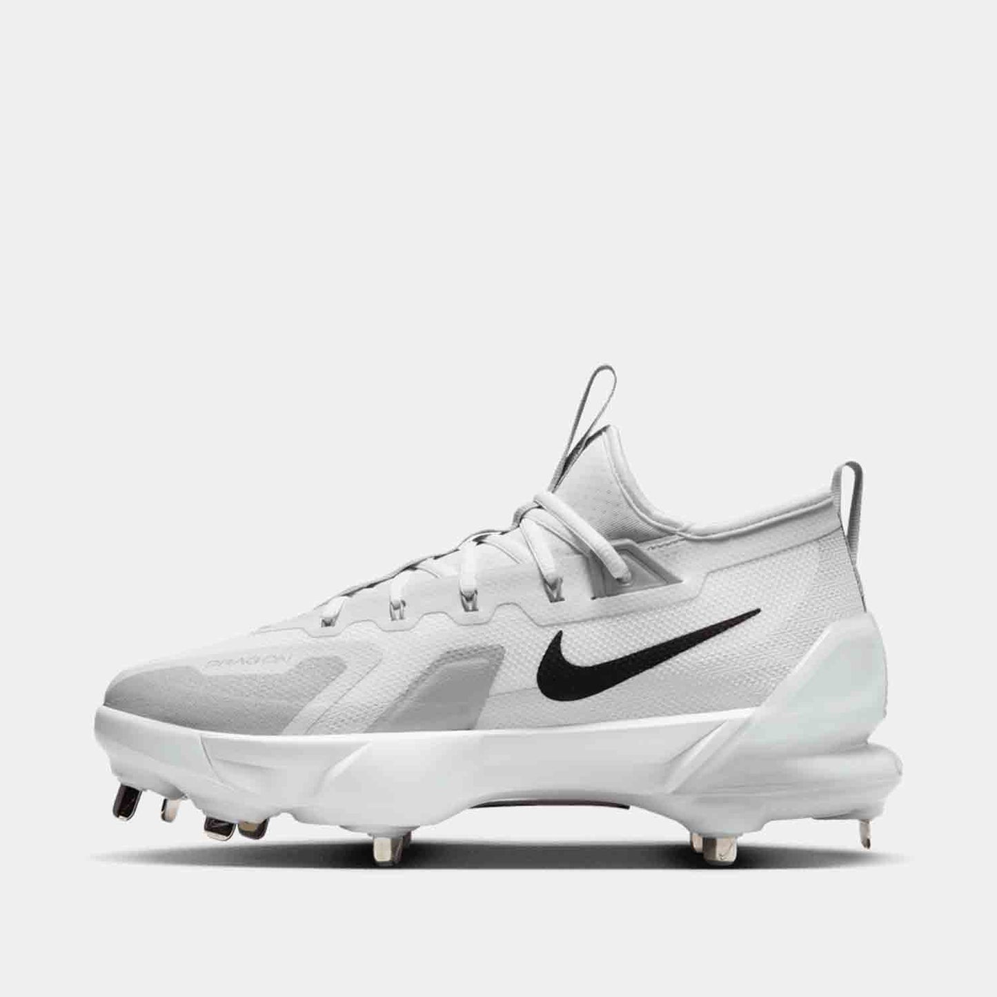 Side medial view of Nike Force Zoom Trout 9 Elite Baseball Cleats.