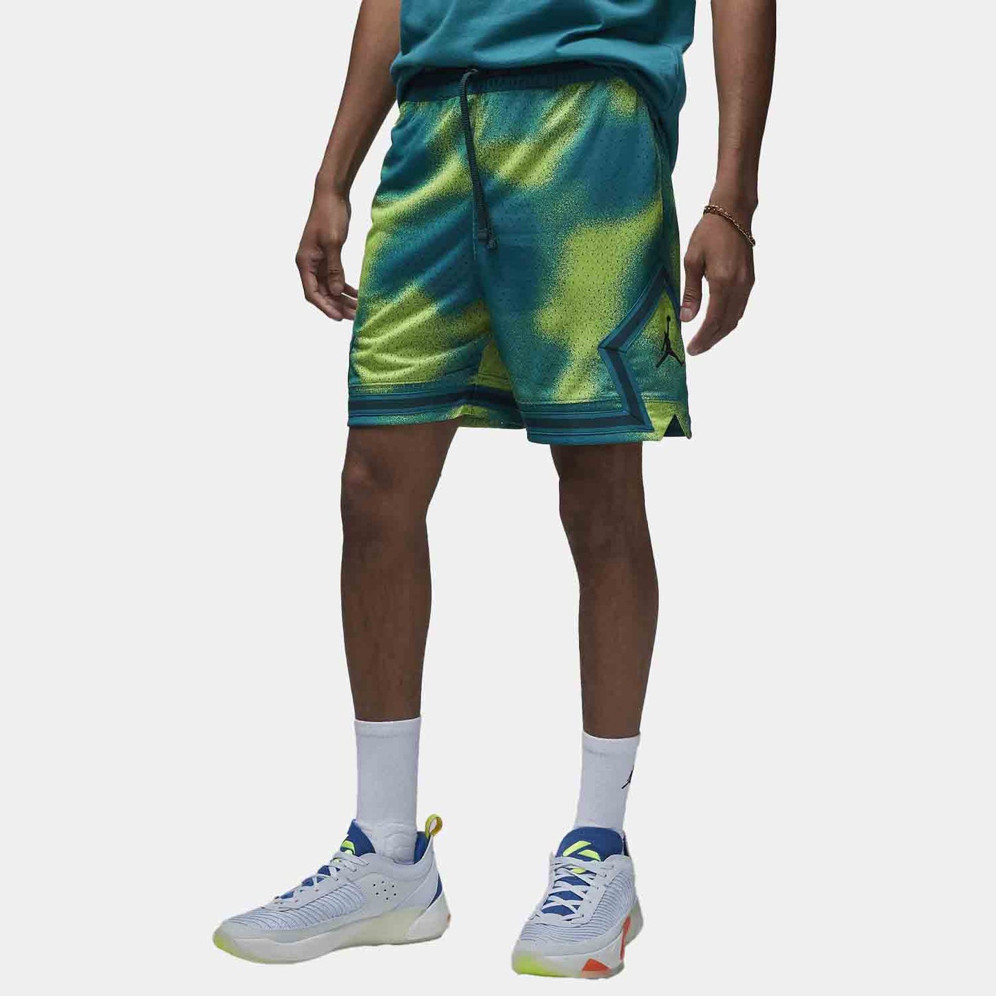 Front view of the Nike Men's Dri-FIT Sport Diamond Shorts.