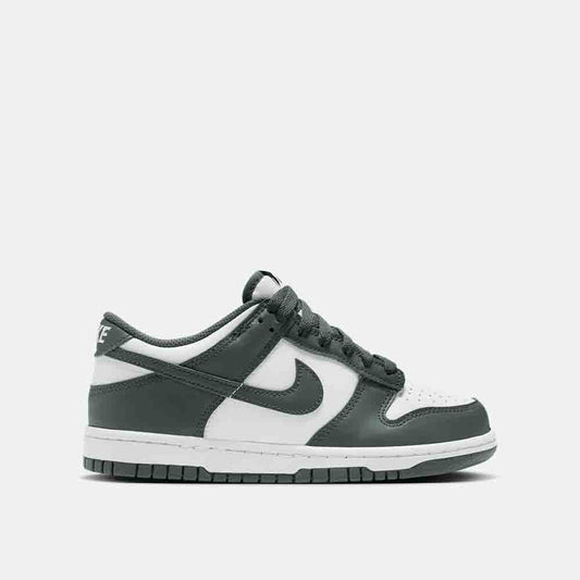 Side view of the Nike Kids' Dunk Low.