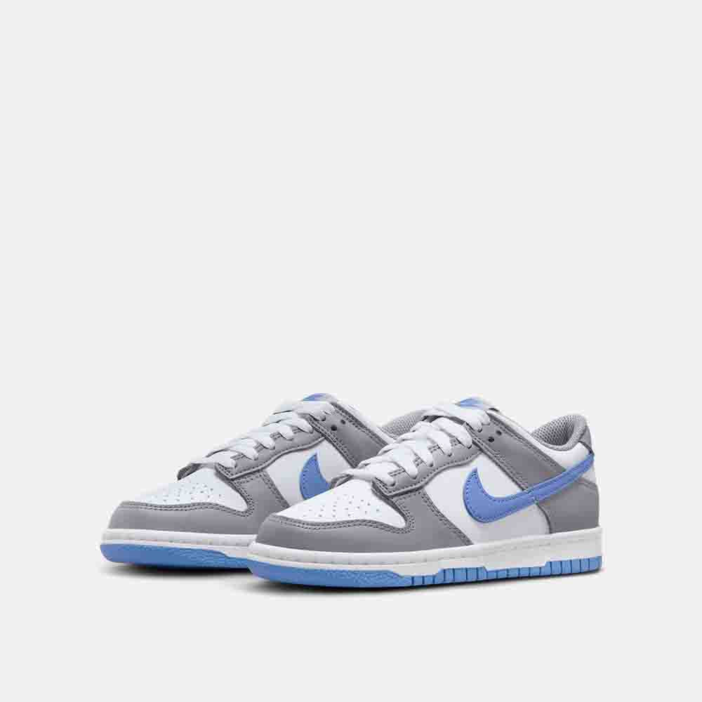 Front view of the Nike Kids' Dunk Low.