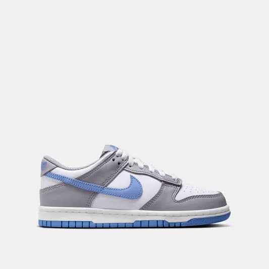 Side view of the Nike Kids' Dunk Low.