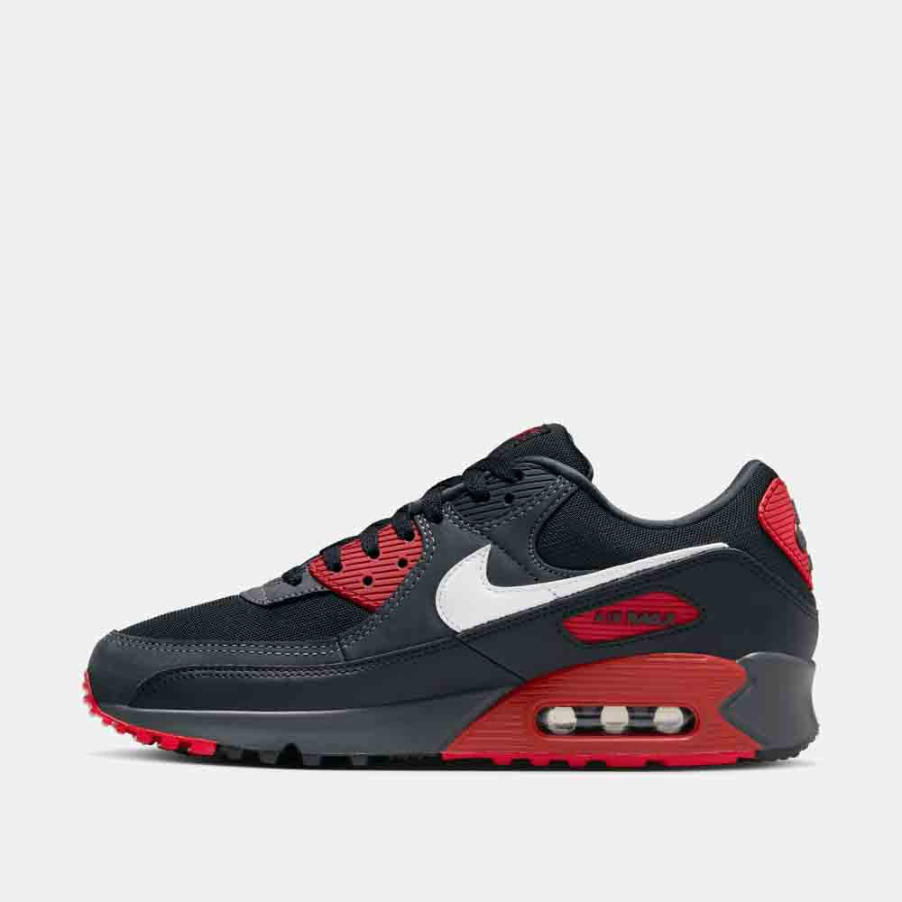 Side medial view of the Nike Men's Nike Air Max 90.