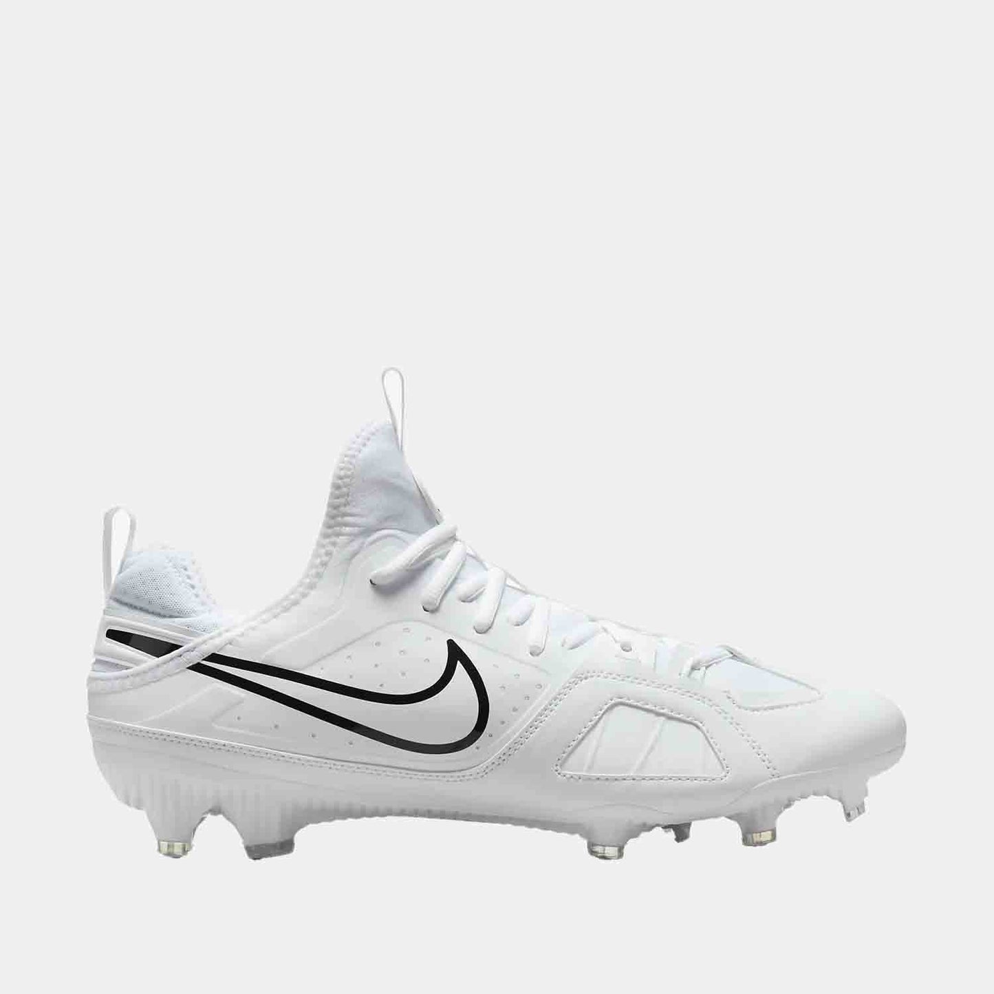 Side view of the Men's Nike Huarache 9 Varsity Lacrosse Cleats.