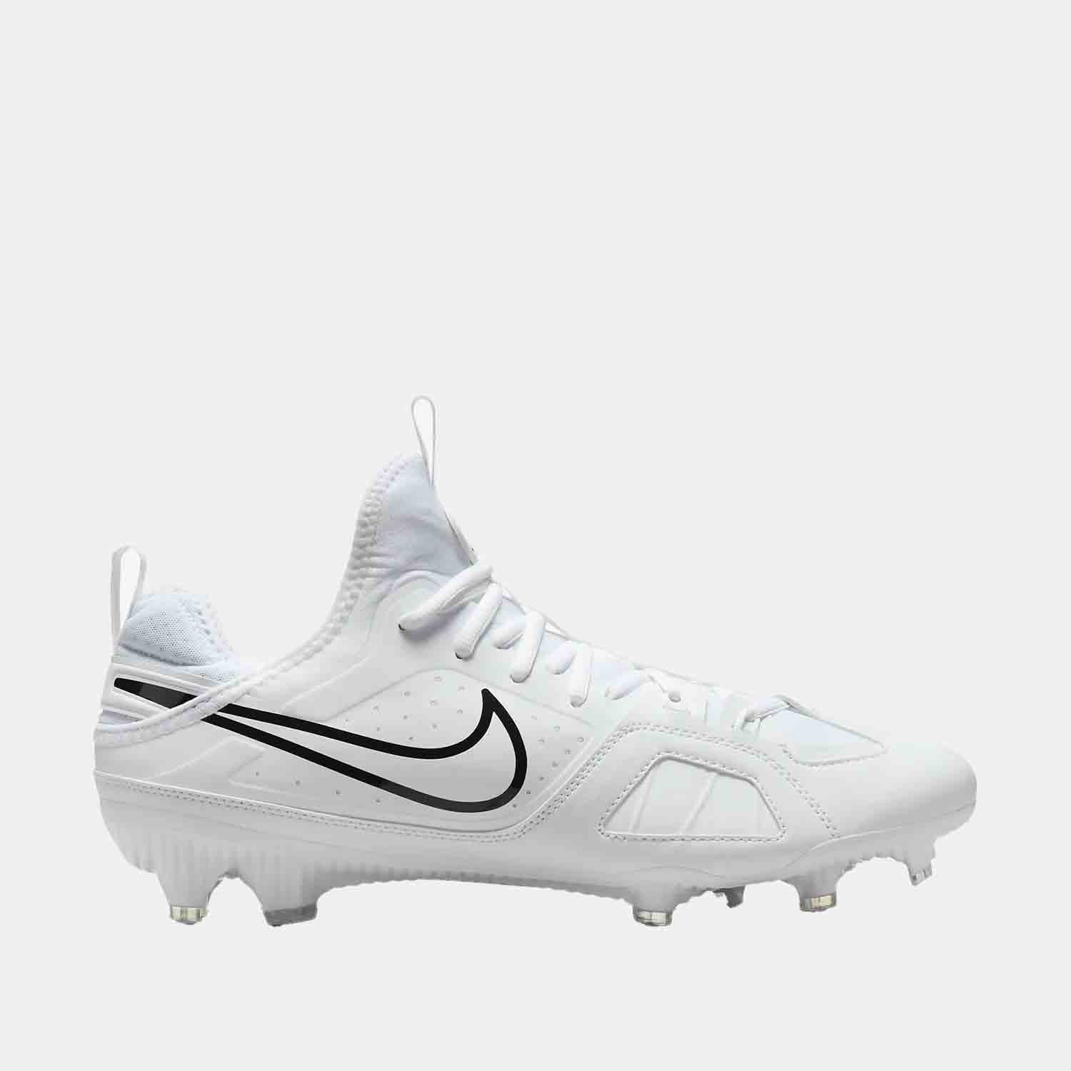 Side view of the Men's Nike Huarache 9 Varsity Lacrosse Cleats.