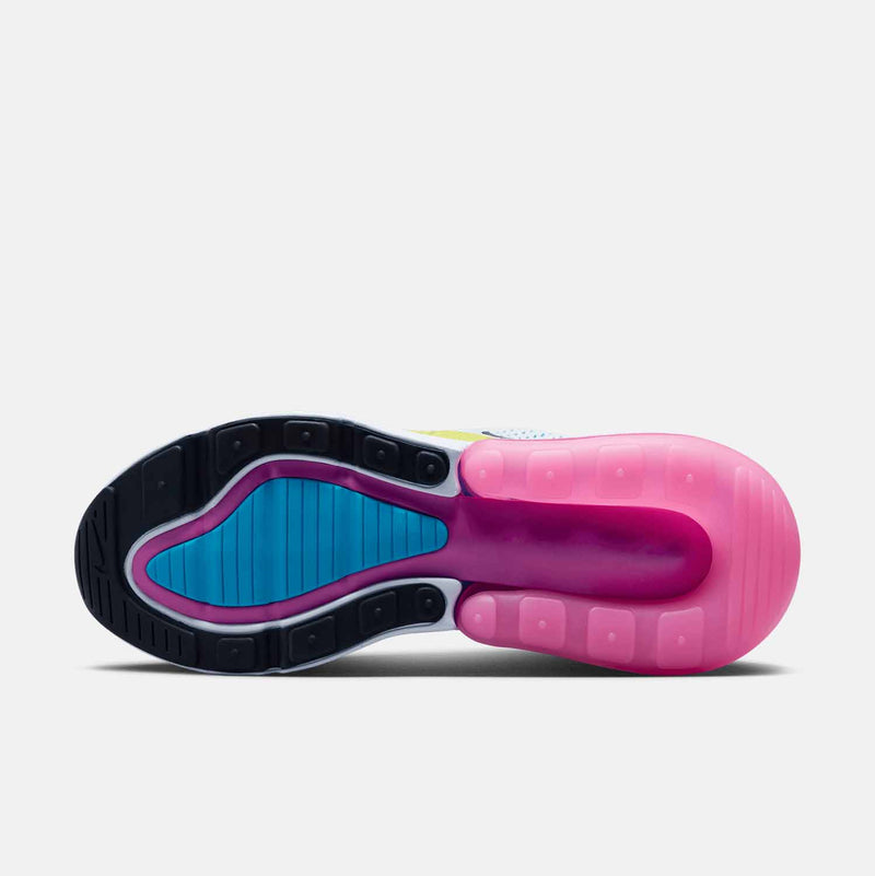Bottom view of Kids' Nike Air Max 270 Running Shoes.