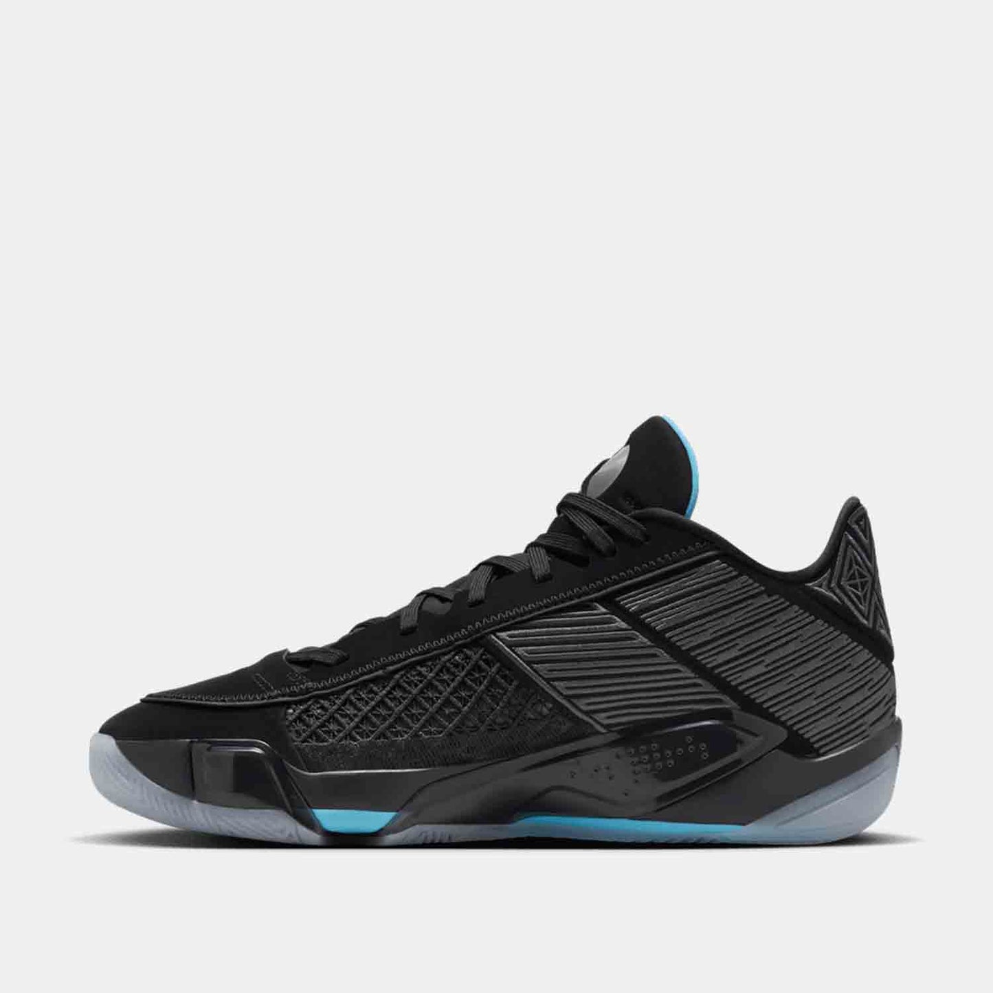 Side medial view of Men's Air Jordan XXXVIII Low.