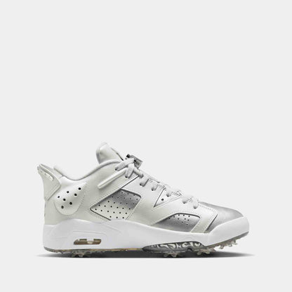 Retro 6 NRG Golf Shoes, Photon Dust/Metallic Silver - SV SPORTS