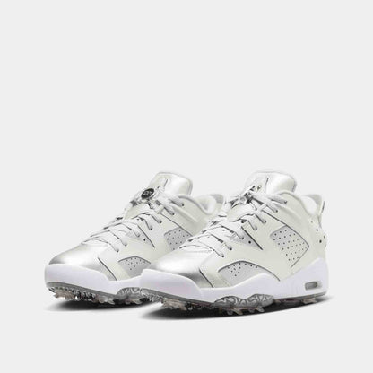 Retro 6 NRG Golf Shoes, Photon Dust/Metallic Silver - SV SPORTS