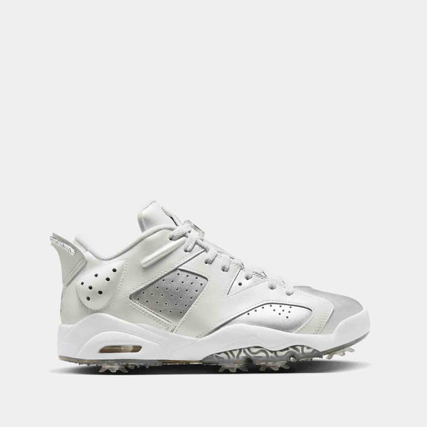 Retro 6 NRG Golf Shoes, Photon Dust/Metallic Silver - SV SPORTS
