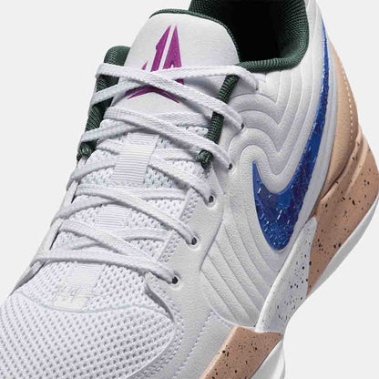 Up close, front view of the Nike Ja 2 "In the Woods".