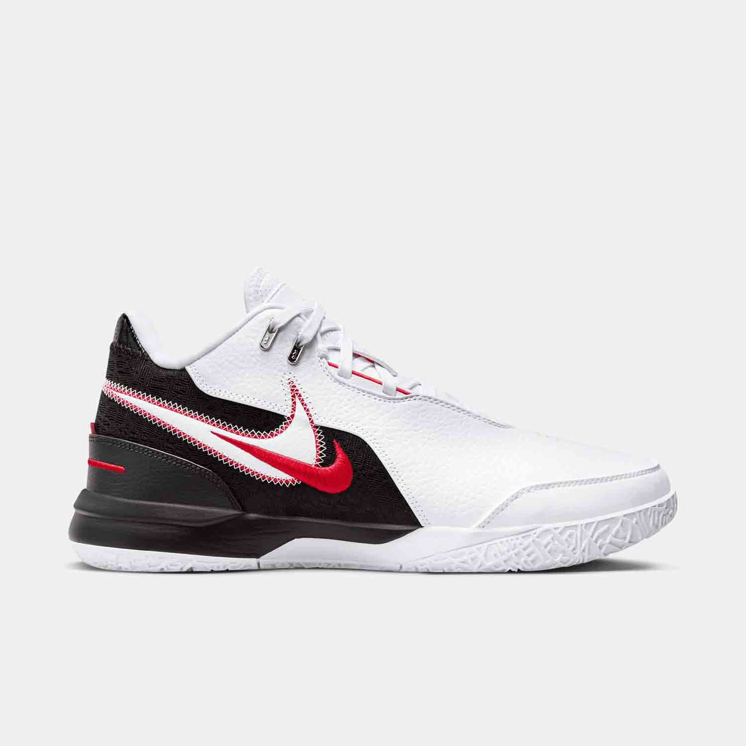 Side view of Nike LeBron NXXT Gen AMPD 'First Game' Basketball Shoes.