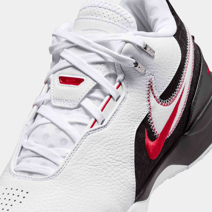 Close up side view of Nike LeBron NXXT Gen AMPD 'First Game' Basketball Shoes.