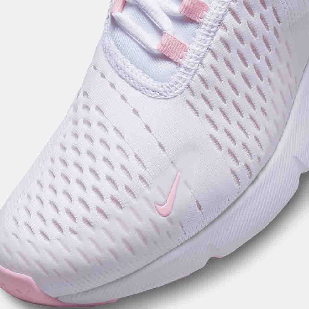 Up close, front view of the Nike Women's Air Max 270.