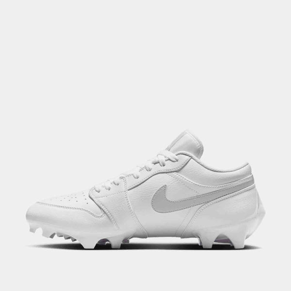 Side medial view of the Men's Jordan 1 Low TD Football Cleats.