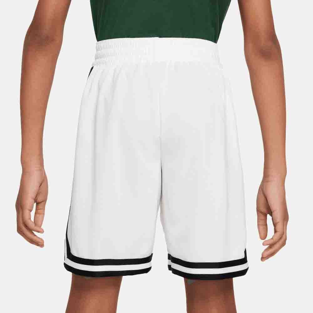 Rear view of the Nike Kids' Basketball Shorts.