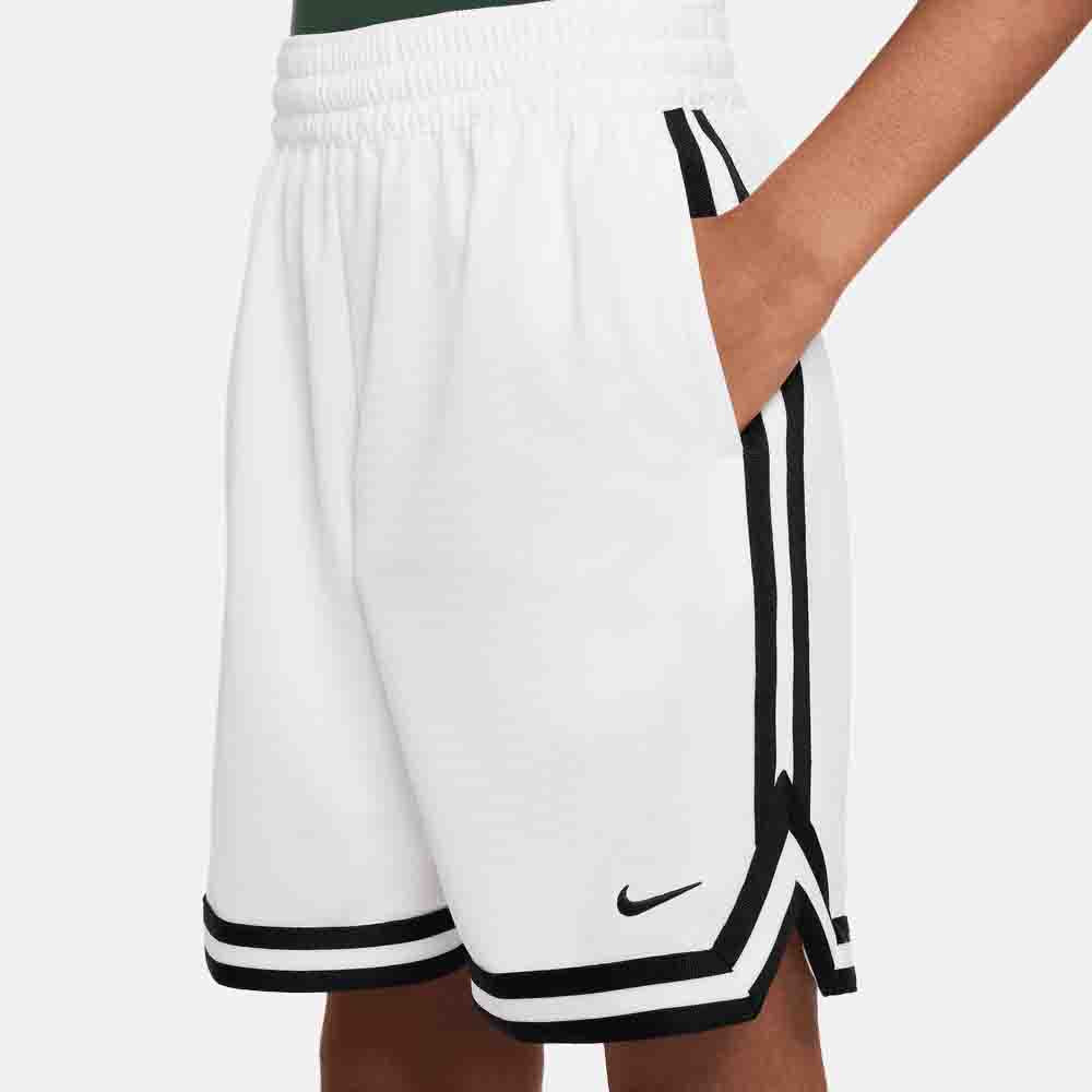 Side view of the Nike Kids' Basketball Shorts.