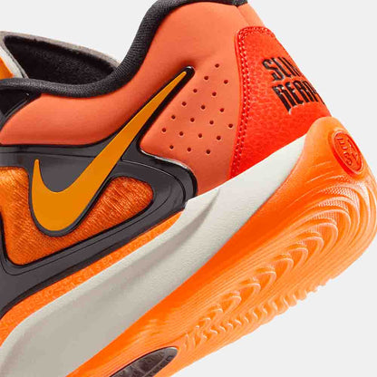 Up close, rear view of the Nike KD17.