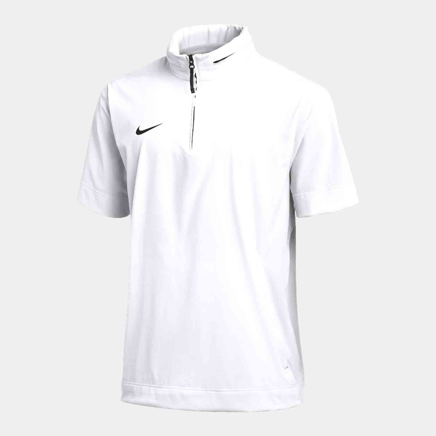 Front view of the Nike Men's Lightweight Short Sleeve Coach Jacket.