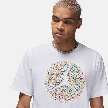 Up close, front view of the Men's Jordan Flight Essentials T-Shirt.