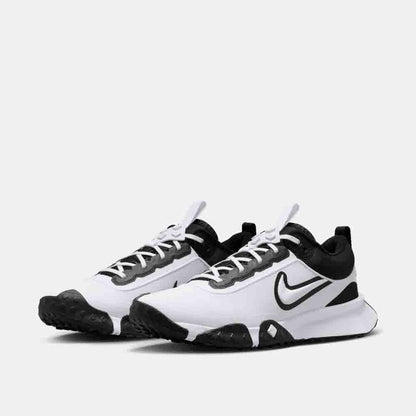 Front view of the Nike Air Diamond Varsity Turf Baseball Shoes.