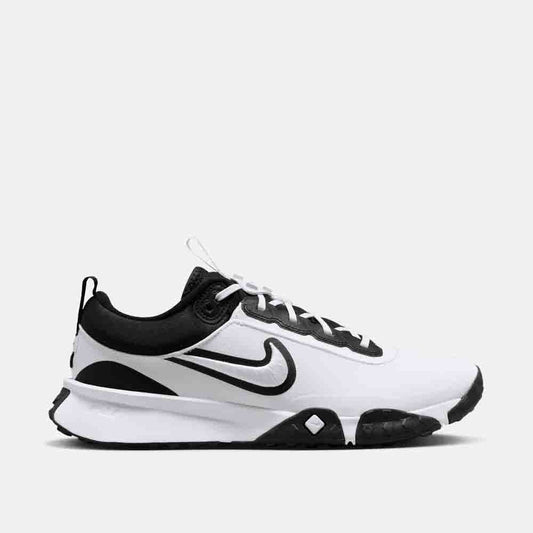 Side view of the Nike Air Diamond Varsity Turf Baseball Shoes.