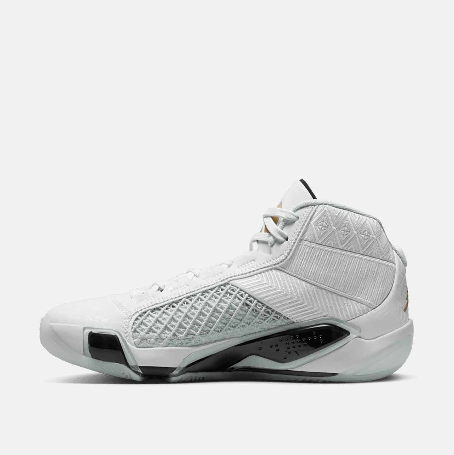 Side medial view of Men's Air Jordan XXXVIII FIBA.