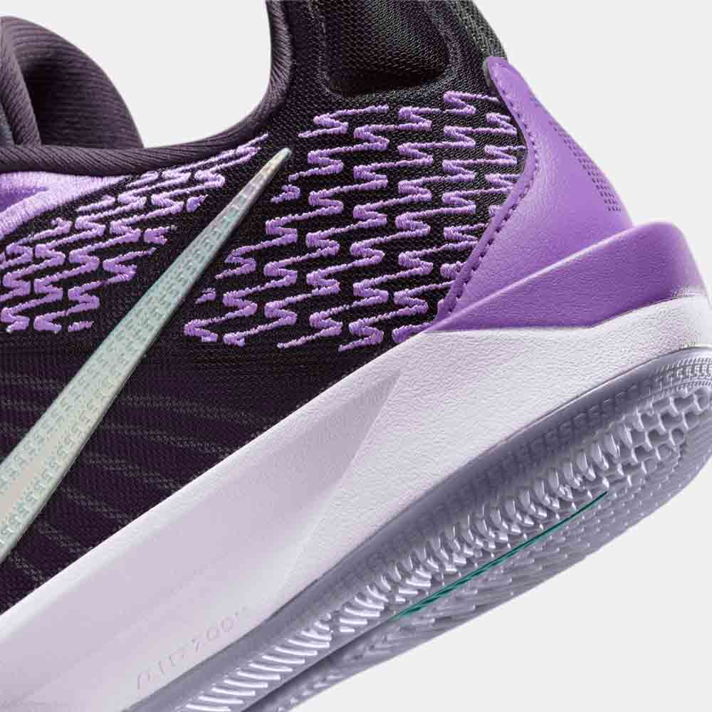 Up close, rear view of the Nike Sabrina 2 'Court Vision'.