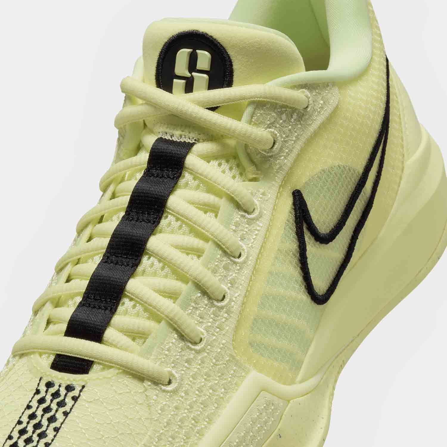 Up close front view of the Nike Sabrina 1 "Exclamat!on".