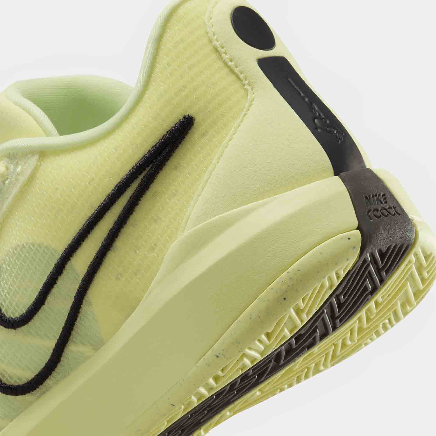 Up close rear view of the Nike Sabrina 1 "Exclamat!on".