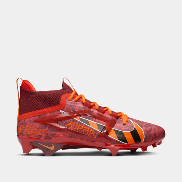Side view of the Men's Nike Alpha Menace 4 Elite NRG Football Cleats.