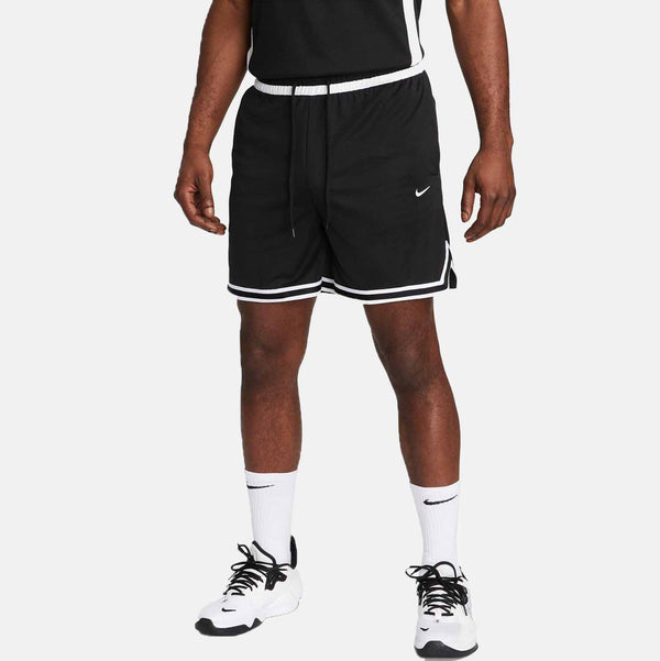Men's Dri-FIT DNA 6" Basketball Shorts, Black/White - SV SPORTS