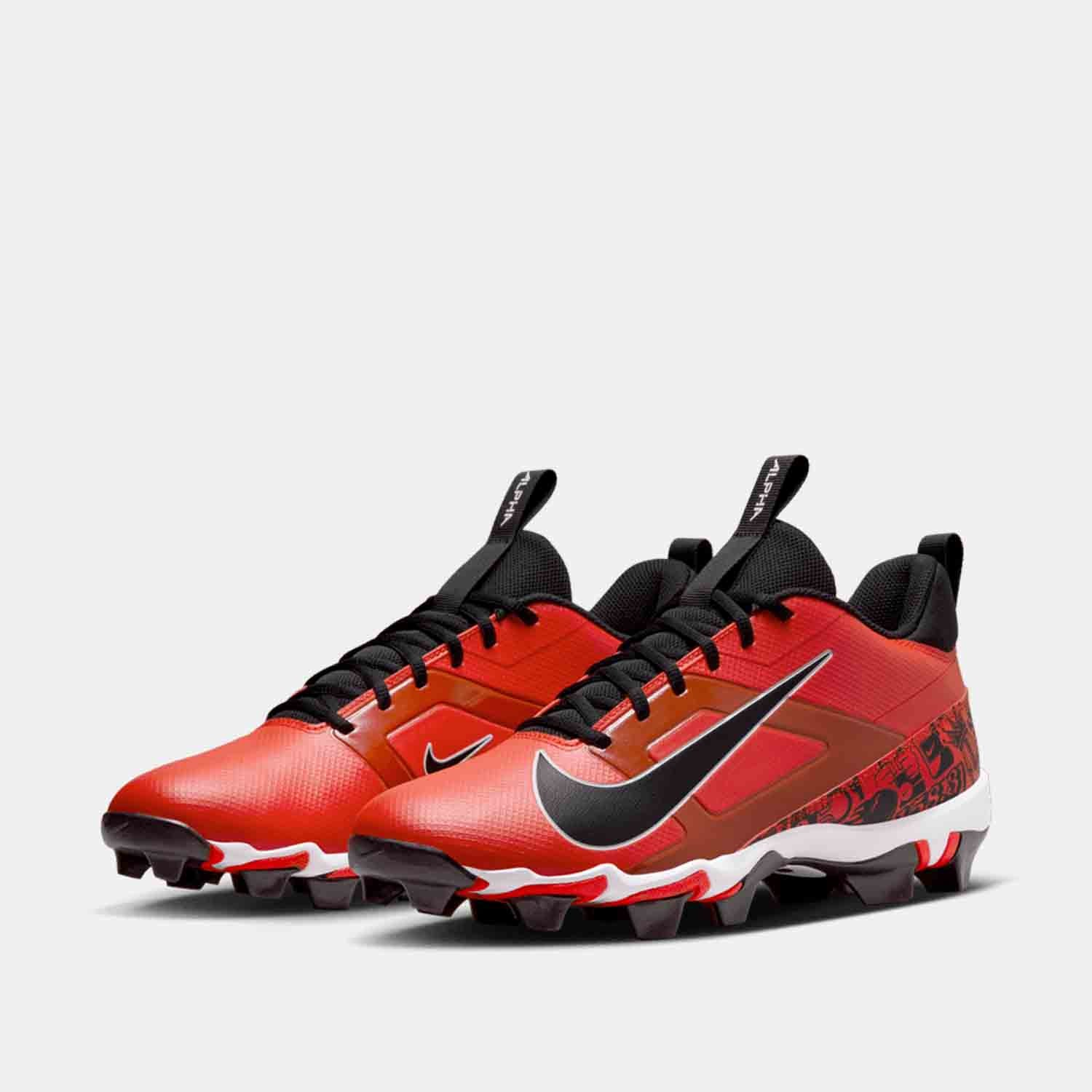 NIKE alpha manace shark レッド 赤 アメフト スパイク Men's Nike Alpha Menace 4 Shark NRG Football Cleats – SV SPORTS