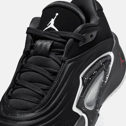 Up close, front view of the Jordan Kids' Luka 3 "Speedway".