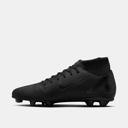 Side medial view of the Nike Mercurial Superfly 10 Club Soccer Cleats.