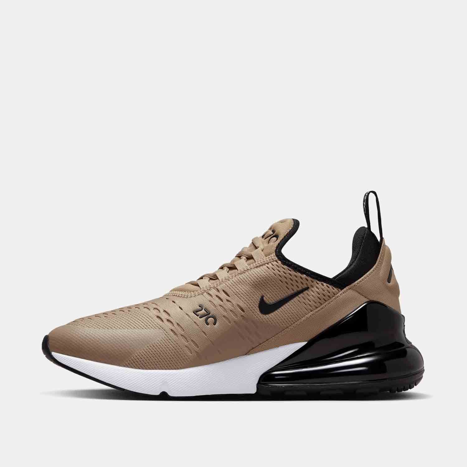 Side medial view of Men's Nike Air Max 270 Running Shoes.