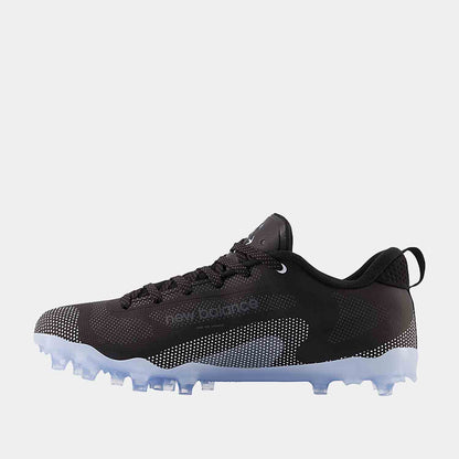 Side medial view of the Men's FreezeLX v4 Low TPU Lacrosse Cleats.