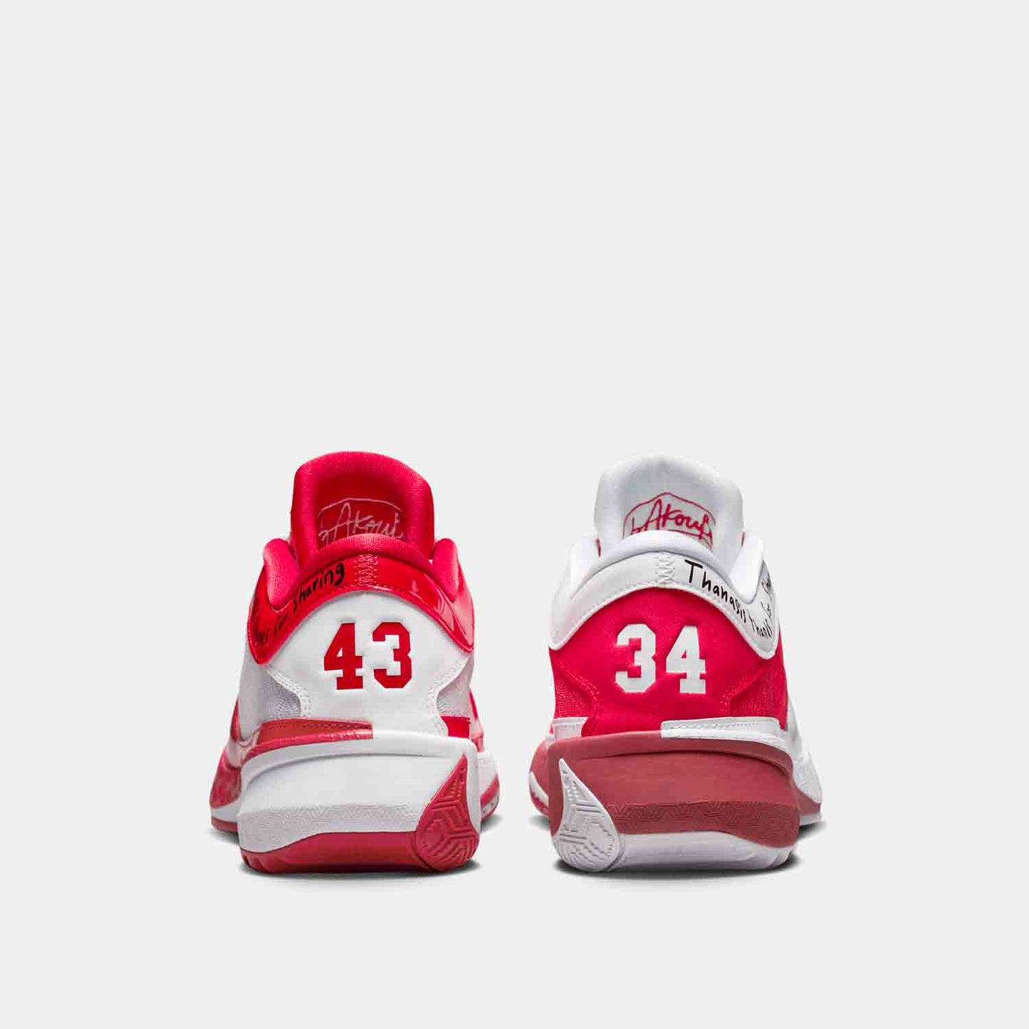 Rear view of Men's Nike Giannis Freak 5 ASW.
