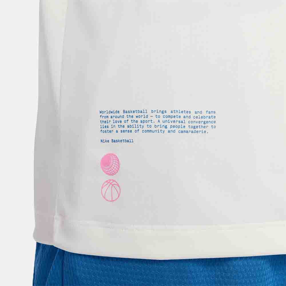 Up close, front view of the Men's Nike Dri-FIT Basketball T-Shirt.