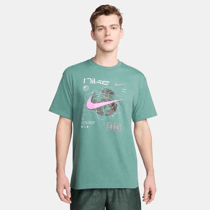 Front view of the Nike Men's Max90 Basketball T-Shirt.