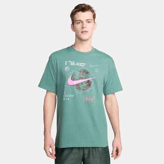 Front view of the Nike Men's Max90 Basketball T-Shirt.