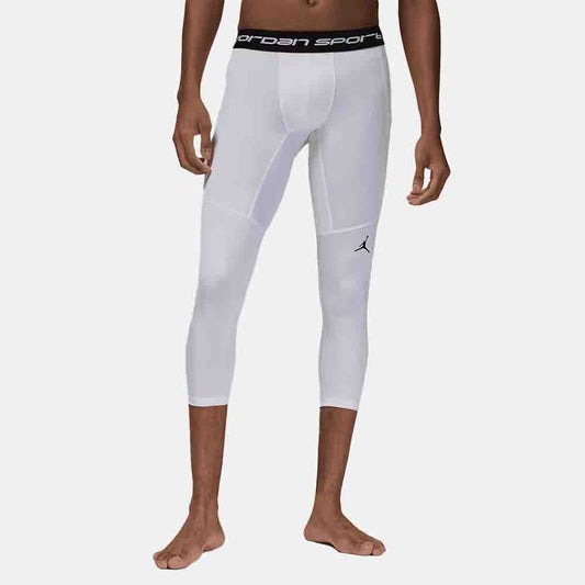 Front view of the Men's Jordan Sport 3/4-Length Tights.