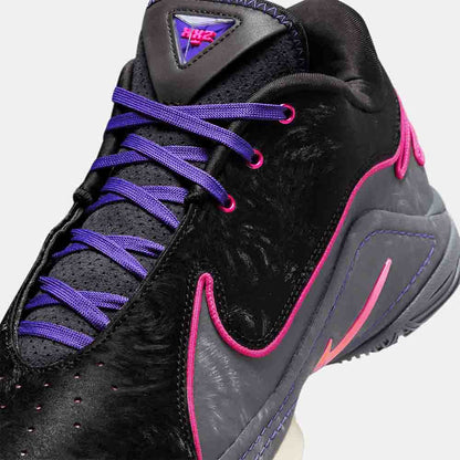 Up close, front view of the Nike LeBron XXII "Tunnel Vision".